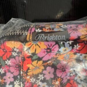 NIB Brighton Painted Poppies Belt Bag